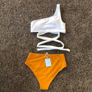 CUPSHE two piece bathing suit